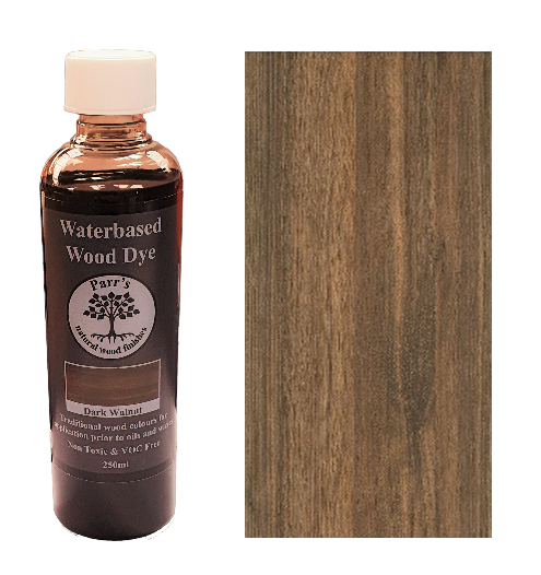 Dark Walnut Water Based Wood Dye – Parr's